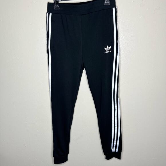 Adidas Trefoil Pants Large Kids Joggers Youth 3 Stripe Relaxed Fit Unisex New - Picture 2 of 13